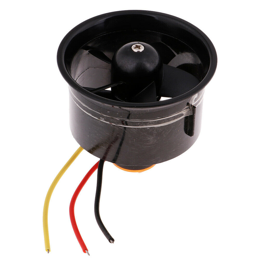 QF2611-4500KV Brushless Motor 64mm Ducted Fan for RC EDF Jet Aircraft Planes