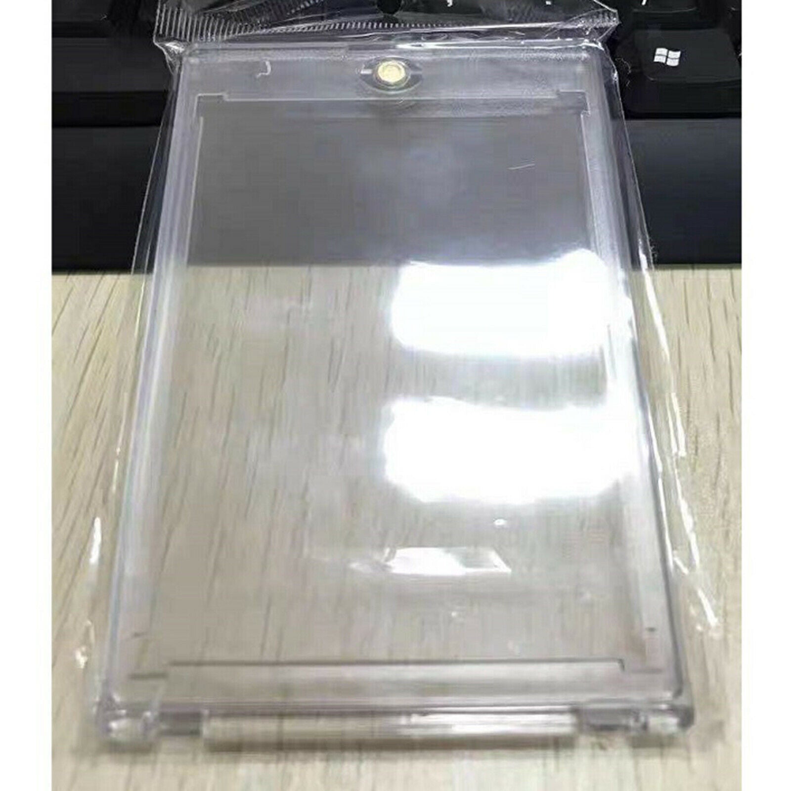 Pack of 5 Card Holder Transparent Sheets Individual for Basketball Storage