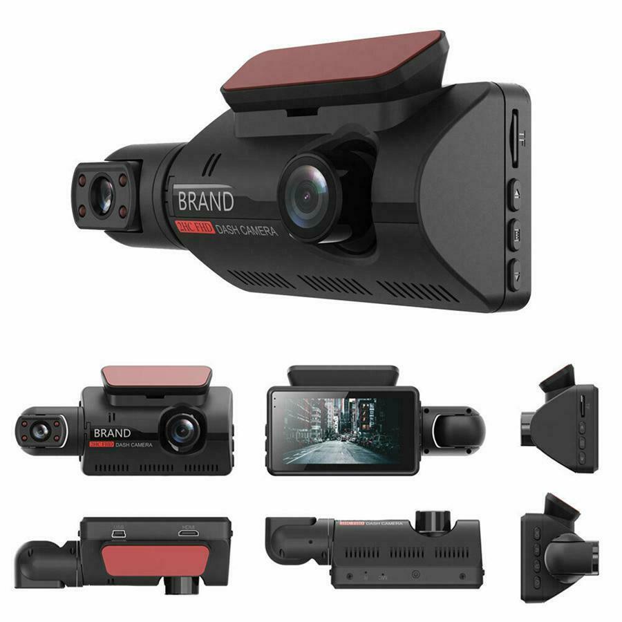 Dual Lens Dash Cam Front and Rear Video Recorder Camera 1080P Car DVR