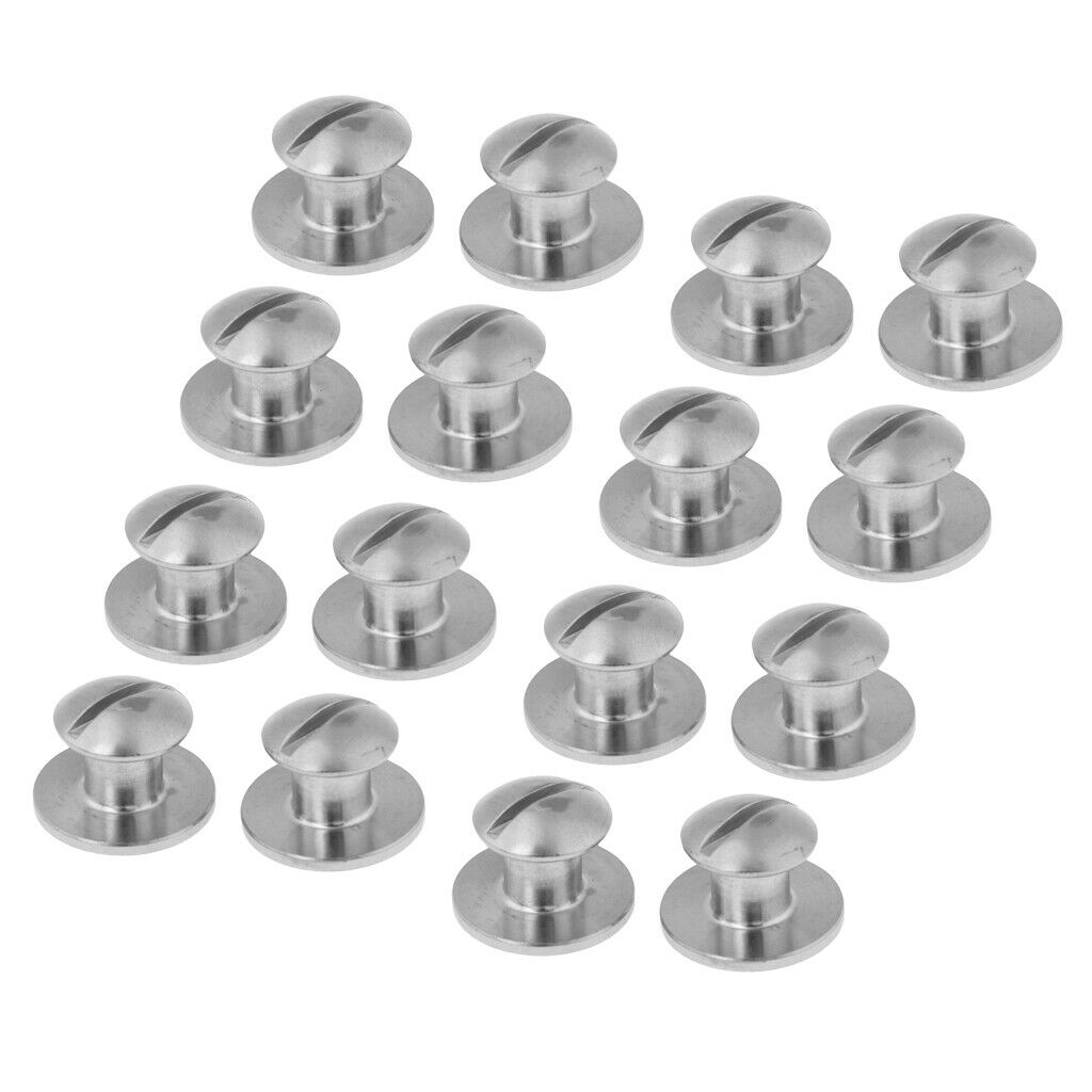 16pcs BCD Bolts Assembly Screws For Back Plate / Wing Scuba Diving Dive Gear