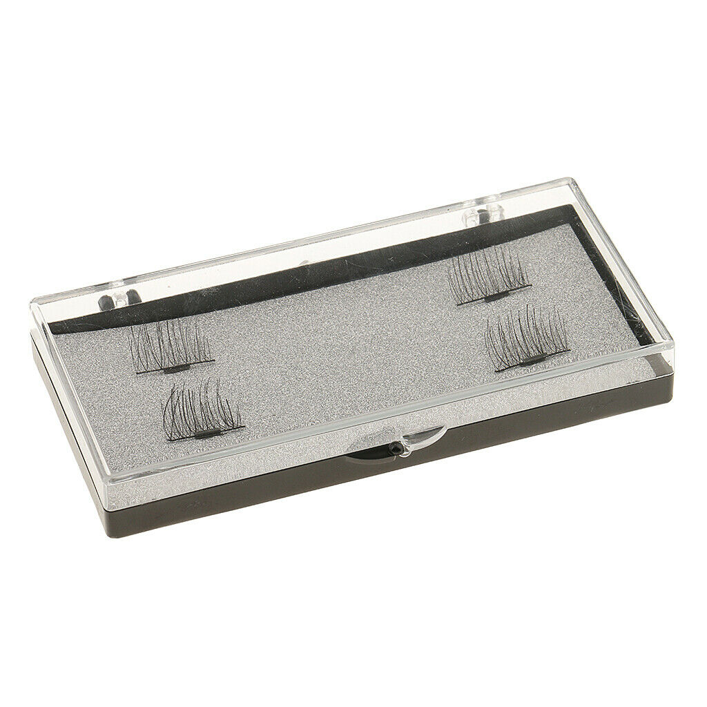 Reusable Magnetic False Eyelashes Magnet Eyelash Extension No Glue Black 01