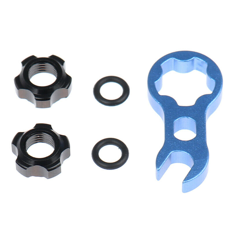 1Set Mountain Bike Gas Air Nozzle Tire Presta Valve Core Nut With Install.l8