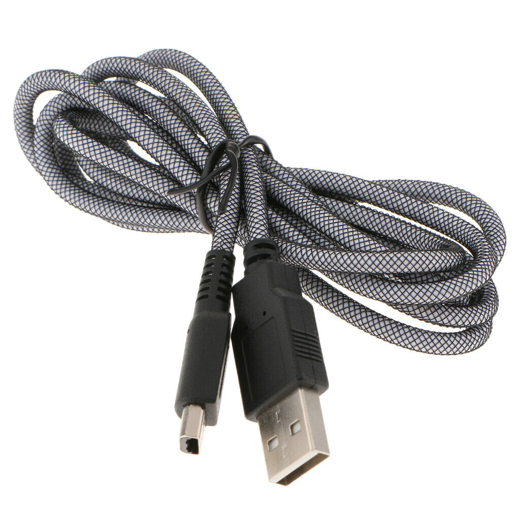 USB Power Supply Charging Cord Data Transfer Cable for  3DS NDSI Console,