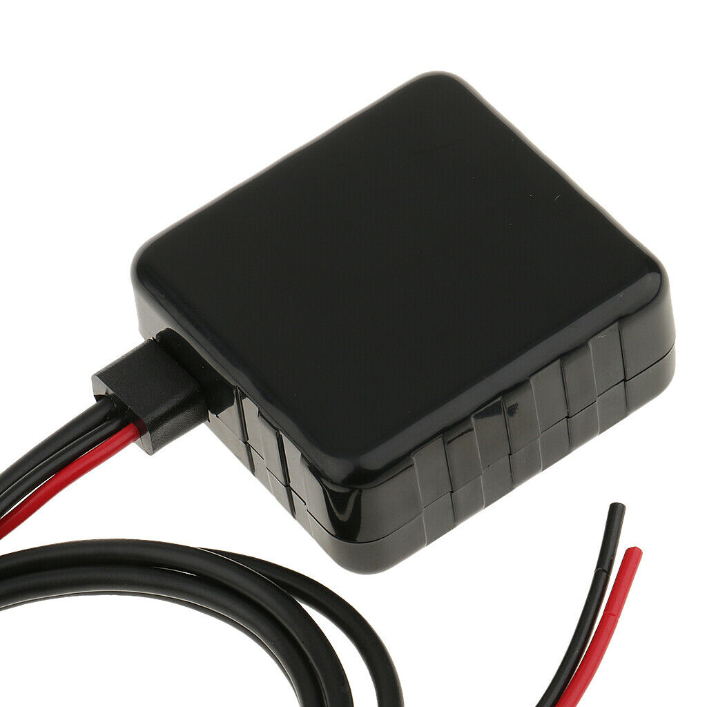 12V bluetooth transmitter receiver with 3.5mm audio cable adapter for car