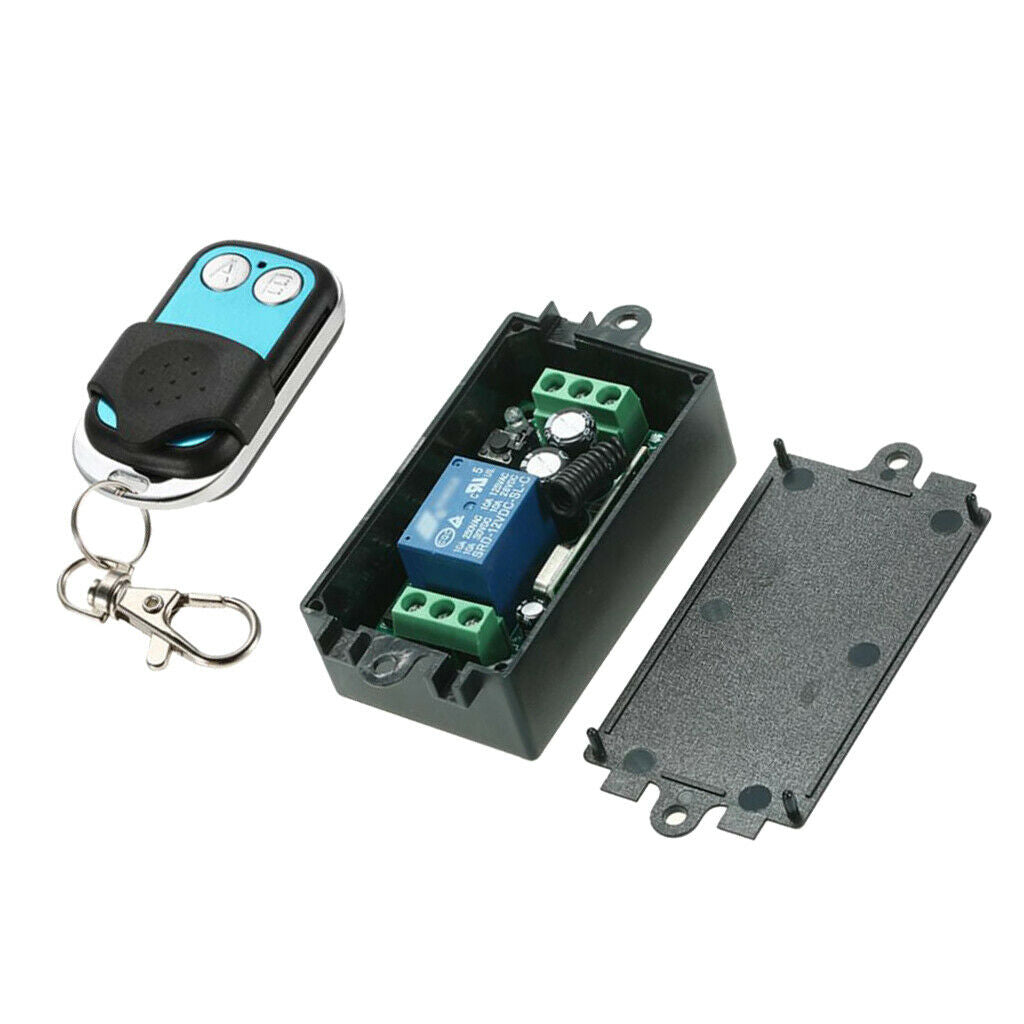 433MHz DC12V 1-CH Learning Code Wireless RF Remote Control Switch Receiver