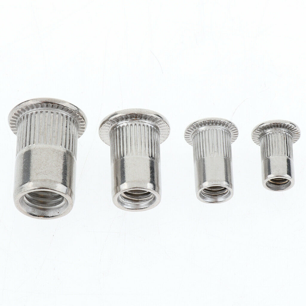 40Pcs M4 M5 M6 M8 Stainless Steel 304 Rivnut Small With Countersunk Head