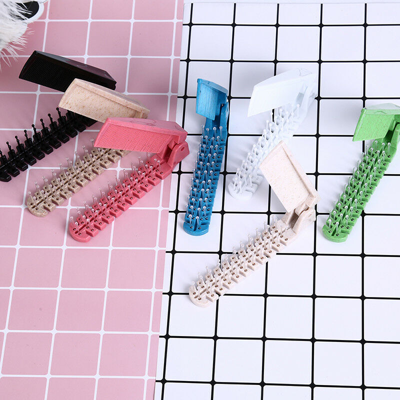 portable travel hair comb brush foldable massage hair*comb anti-stati chai.l8