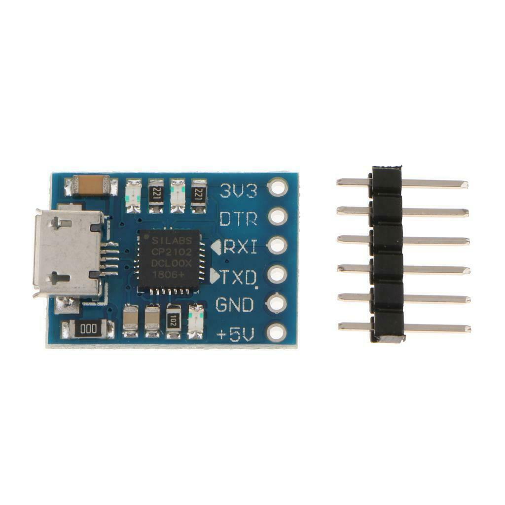CP2102 Module Micro USB2.0 to TTL 6 PIN Serial Port Converter UART RS232