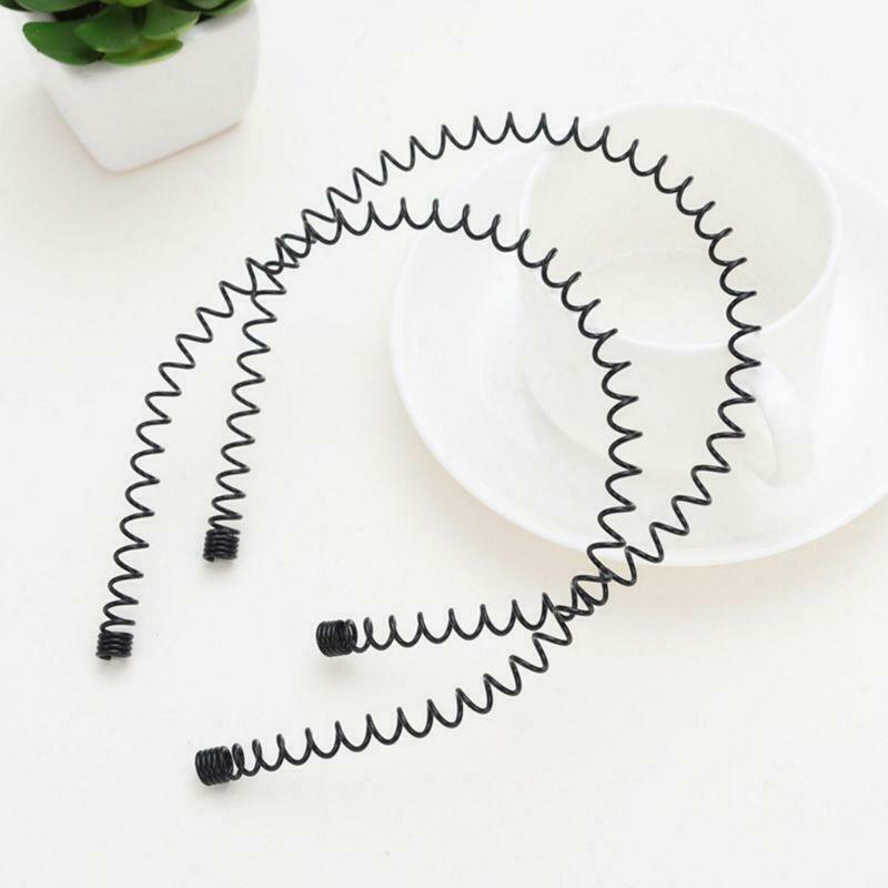 Spring Headband Invisible Men Women Metal Black Hair Band Girls Hair Jewelry