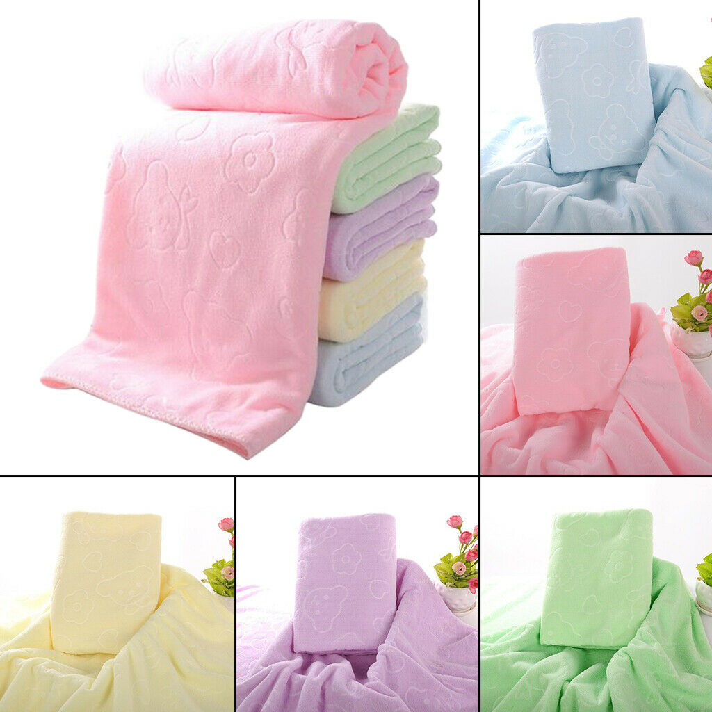 5pcs Bath Sheet Polyester Solid Home Gym Bath Towel Hotel Quality Towel