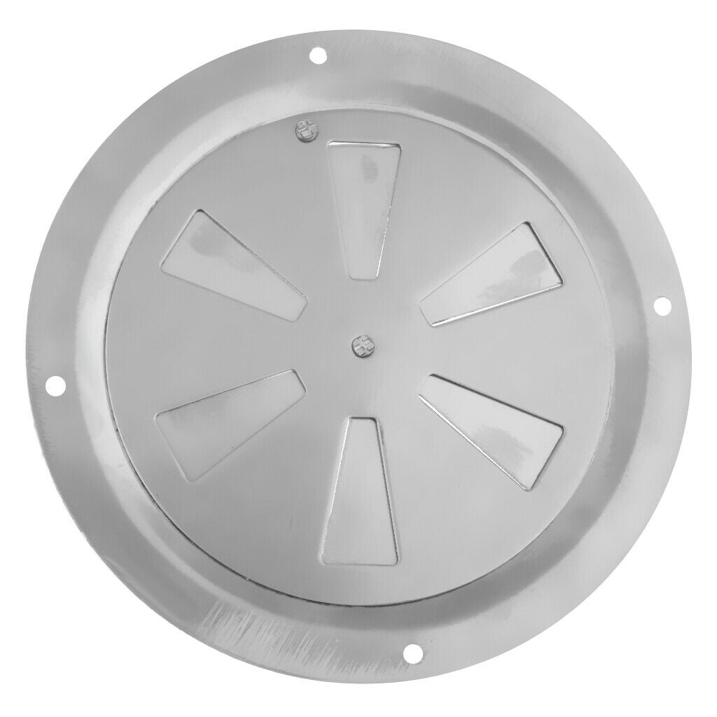 5" Stainless Steel Boat Marine RV Round Butterfly Ventilator Vent Cover
