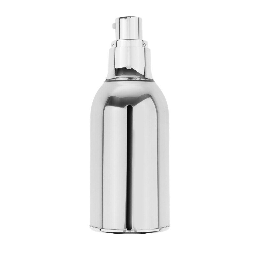 Vacuum Pump Press Spray Bottle Makeup Essential Oil Lotions Container 50ml
