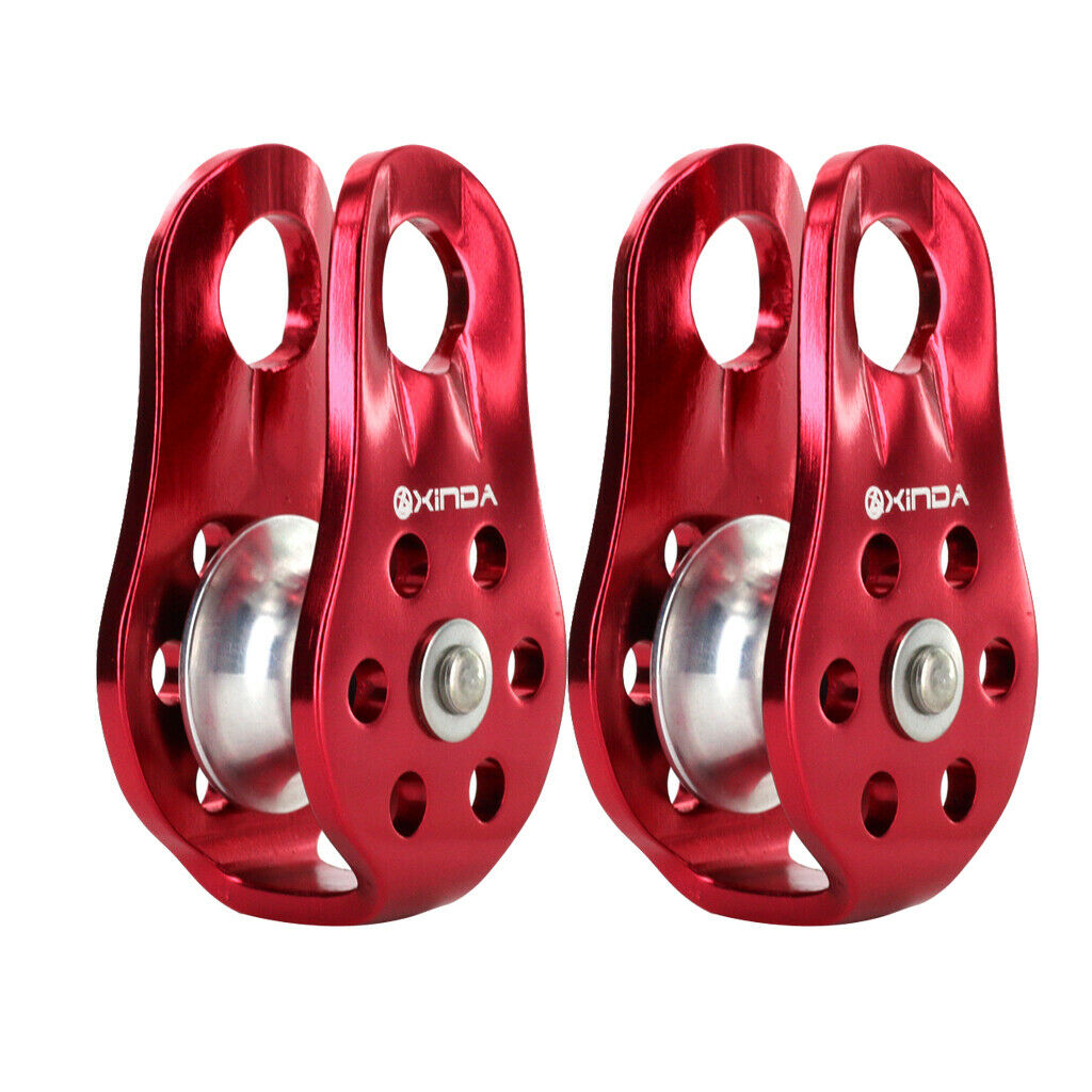 2pcs 20KN Climbing Reel Attachment for 13mm Rope, Arborist Rigging Caving