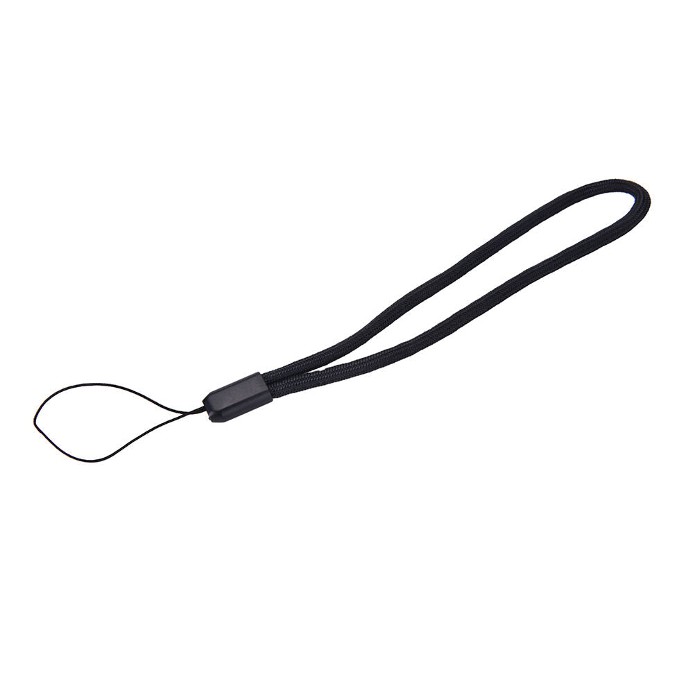 5x Black Nylon Wrist Strap Lanyard for Camera Cell Phone iPod USB mp3 mp4.l8