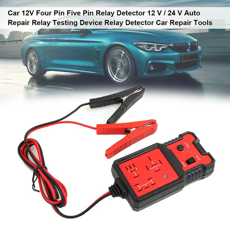12V Electronic Automotive Relay Tester Universal For Cars Auto Battery Chec_AU