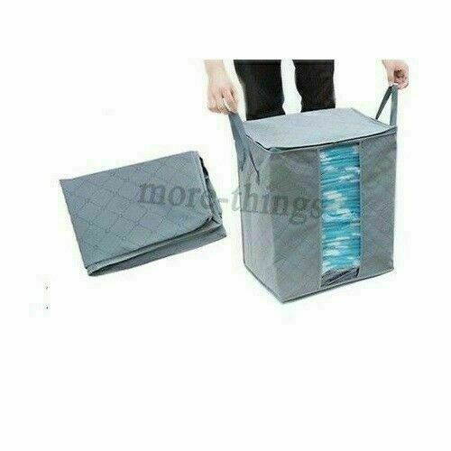 Bamboo Charcoal Non-smell clothing Transparent inspection Storage Organizer Bag