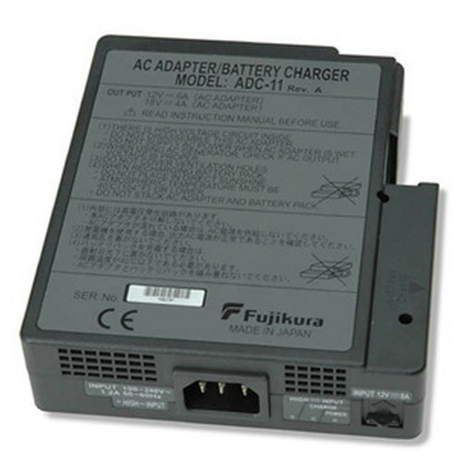 Fujikura ADC-11 AC Adapter/Battery Charger For FSM-50S, FSM-50R,FSM-17S,FSM-17R