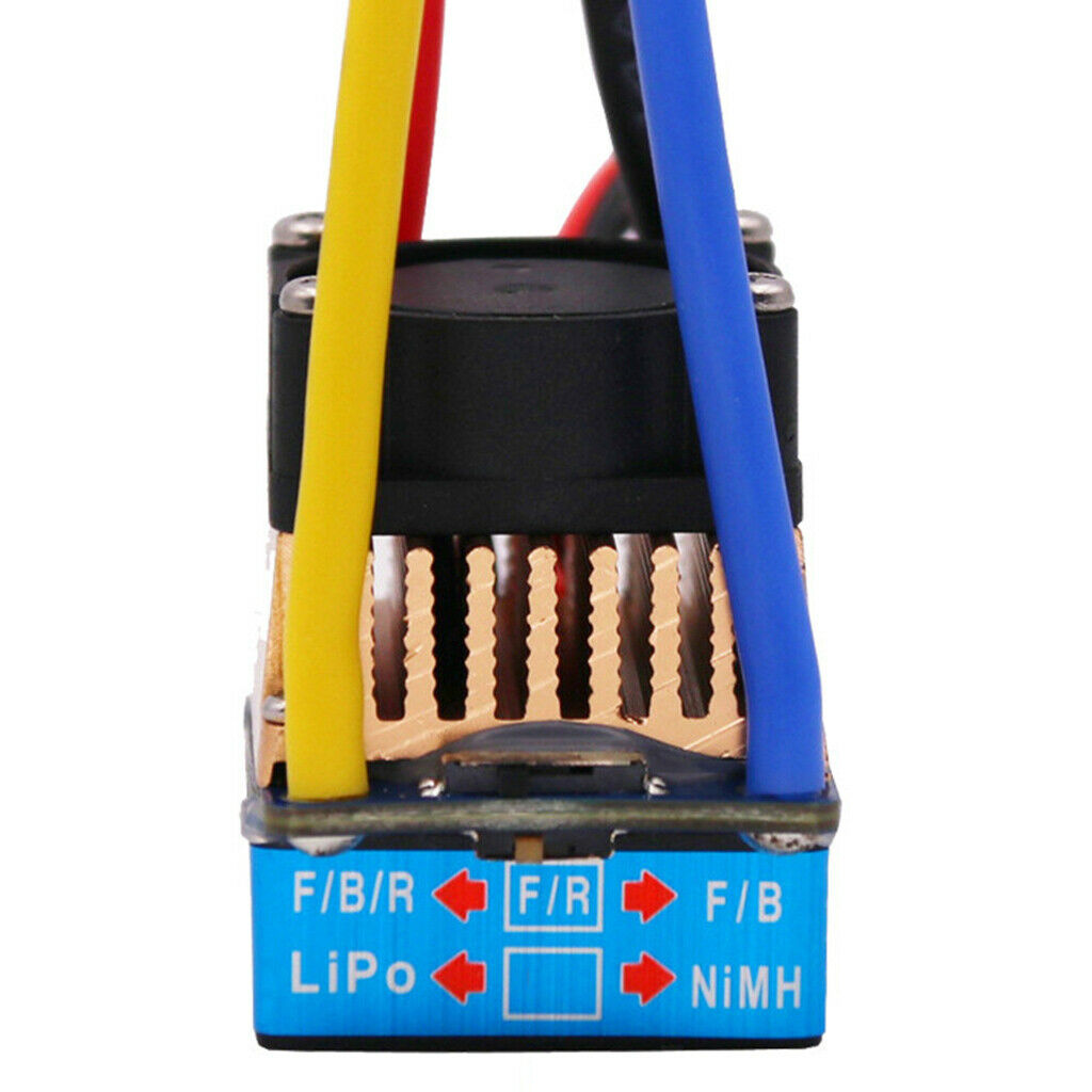Brushed Motor with 60A/320A ESC for HSP Unlimited 94122, 94123 Crawler Car
