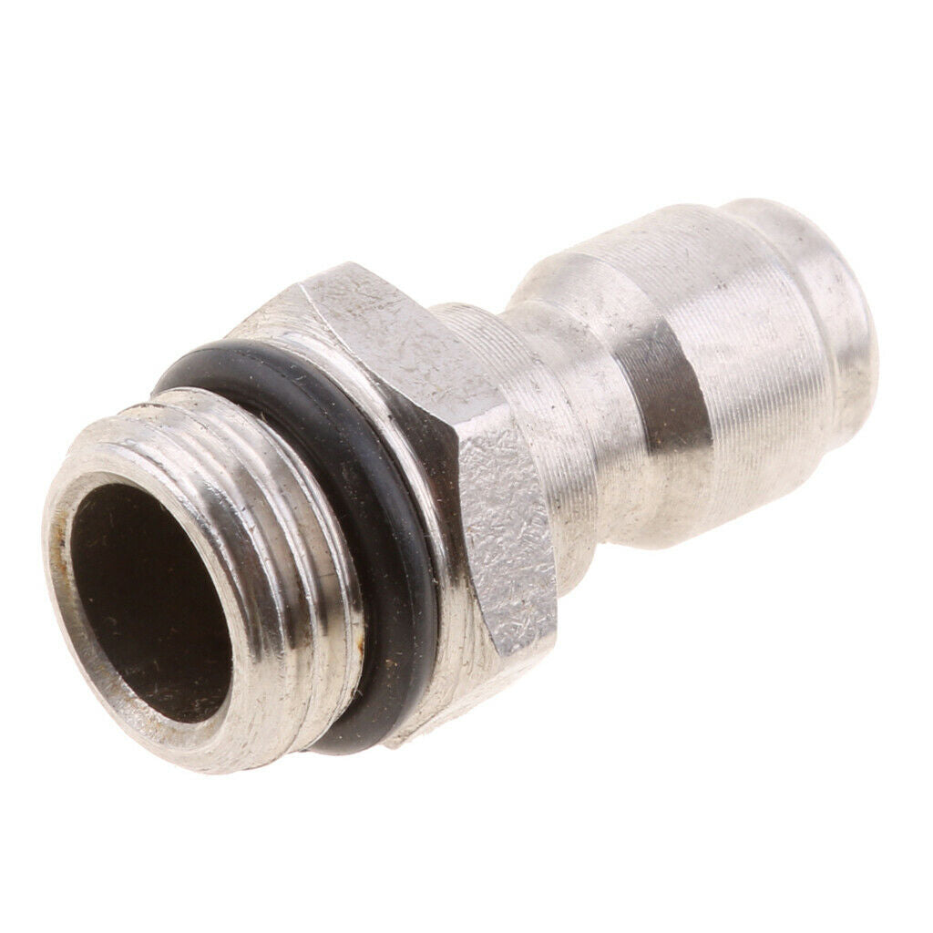 Stainless Steel Sprayer Adapter Quick Coupler Car Cleaning Parts M14mm x 1.5
