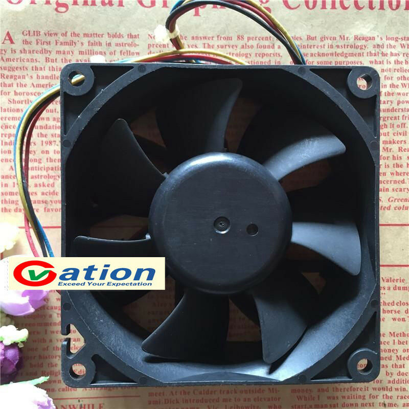 For Nidec VA350DC V35208-35 Chassis cooling fan DC12V 1.1A 92*92*38mm 4pin PWM