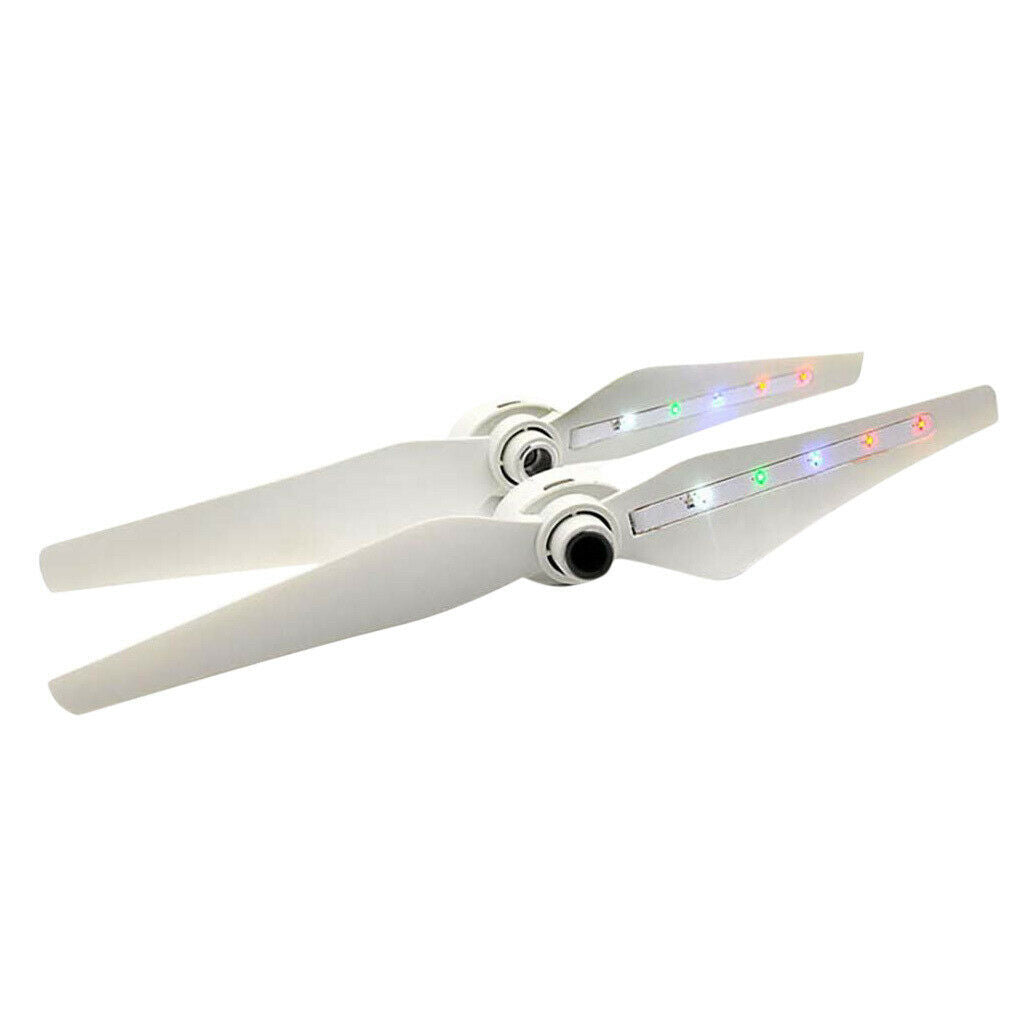 4pcs CW CCW LED Propellers with USB Charger for DJI Phantom 3 Serise RC Drone