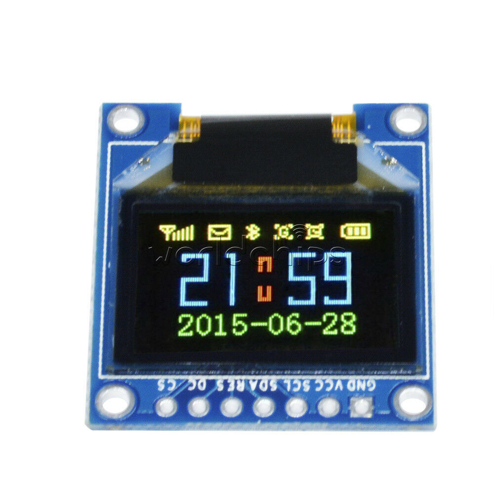 SSD1331 0.95 Inch 7Pin Full Color 65K Color  SPI OLED Display Module For Arduino