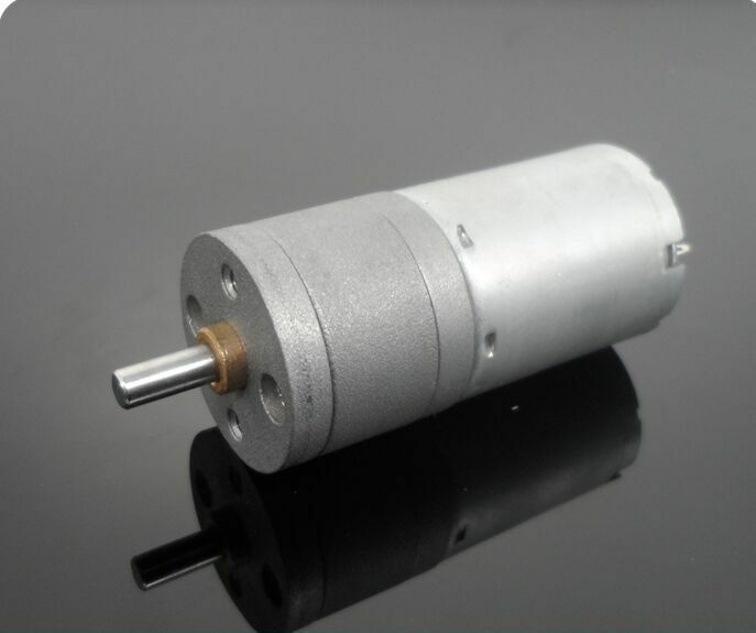 GA25 25mm Diameter Gearbox 100RPM DC 12V Intelligent robot car Geared Motor