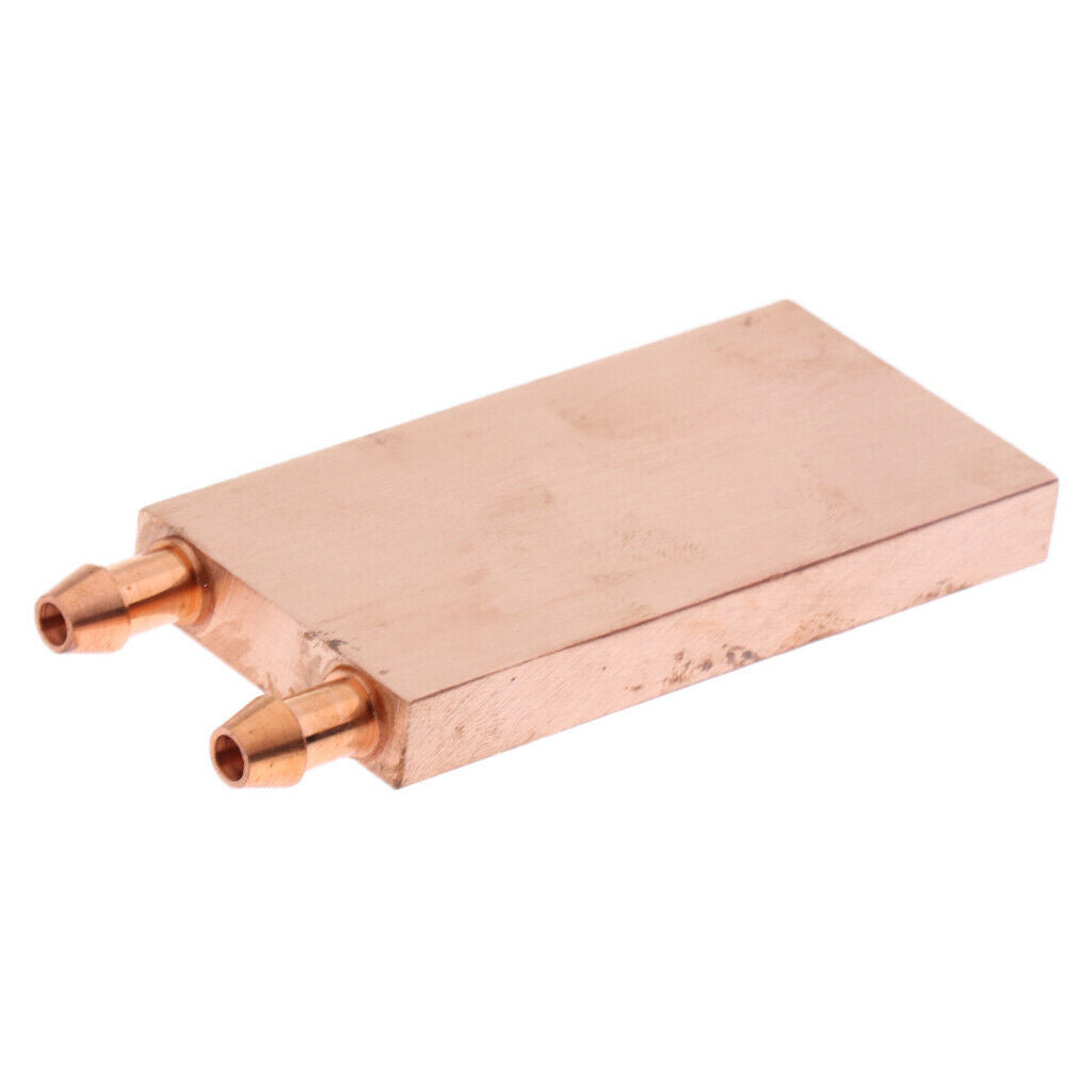 Cooler Liquid Cooling Block Heatsink DIY Warm For Computer Radiator 40*80mm