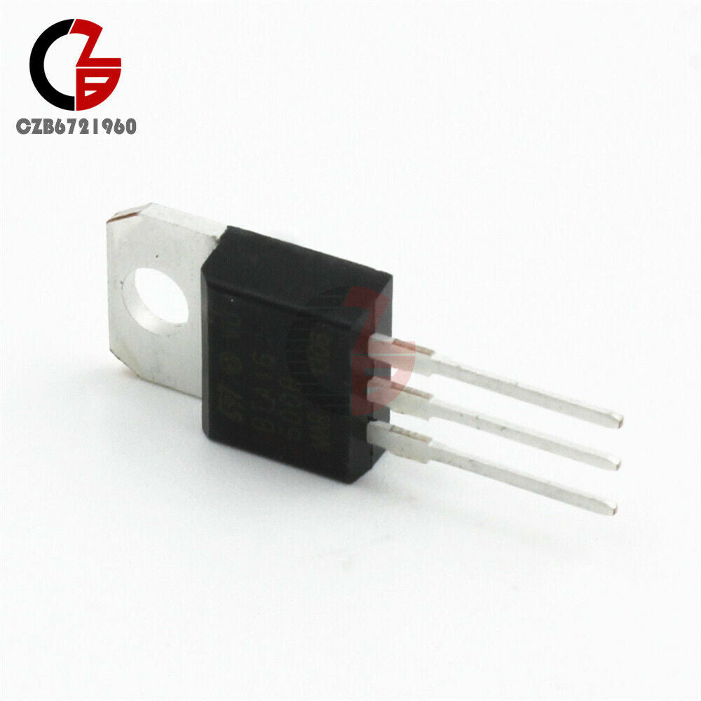 2PCS BTA16-600B TO-220 16A 600V Triac
