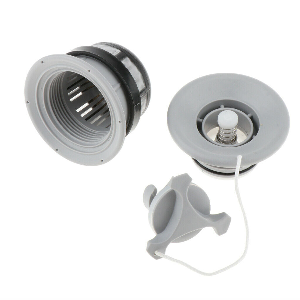6 Holes Inflatable Boat Raft   Kayak Air Valve Adapter   Filter Screen