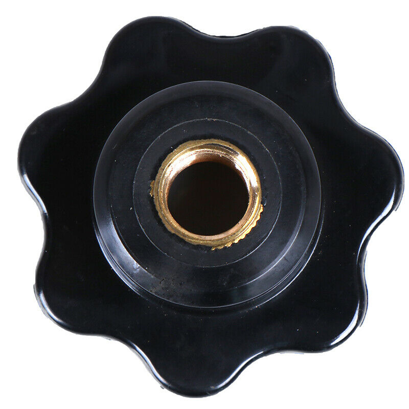 M8 Female Thread ven Star Shaped Head Clamping Nuts Knob Ship F~ii  .l8