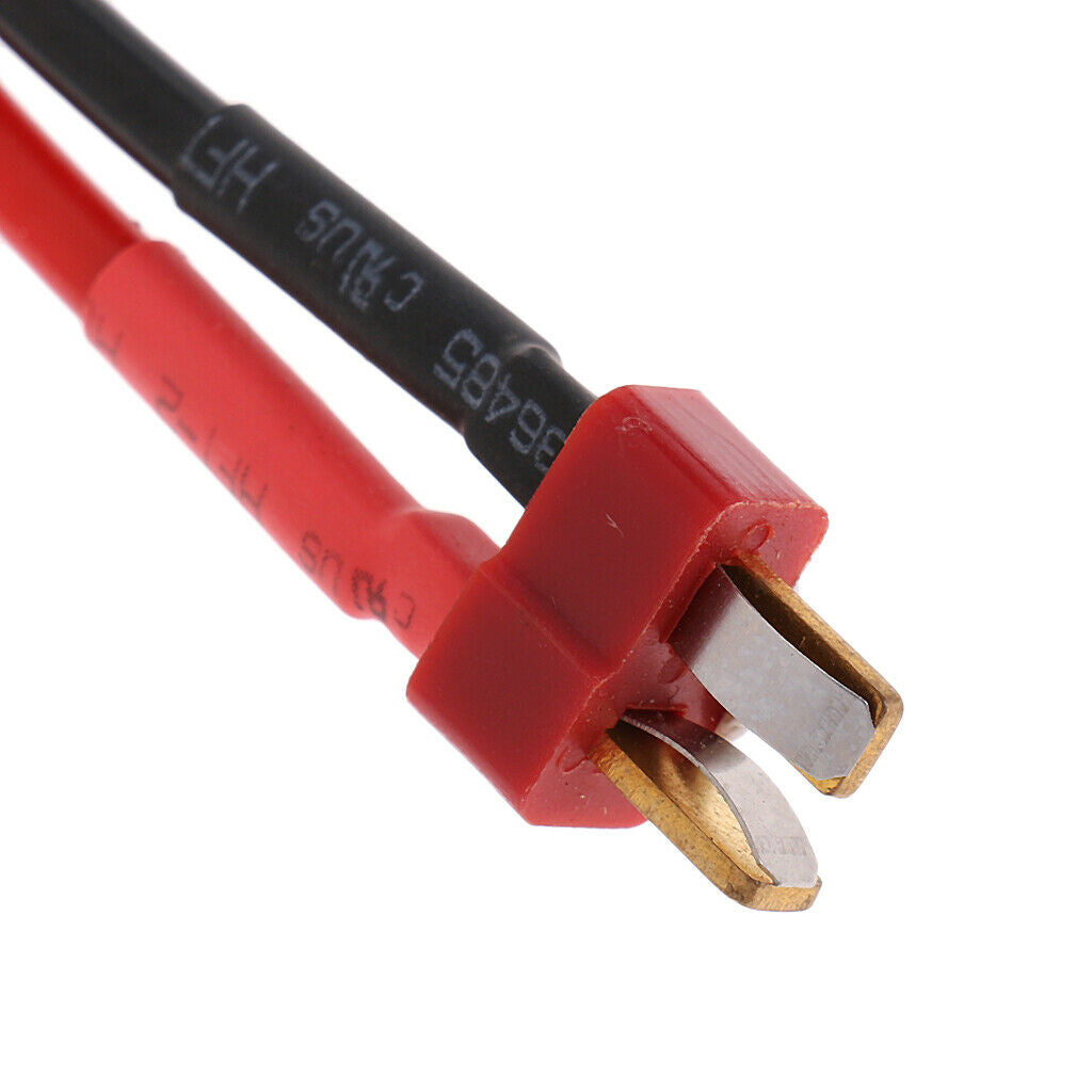 4.0mm banana to t connector male plug cable adapter for rc