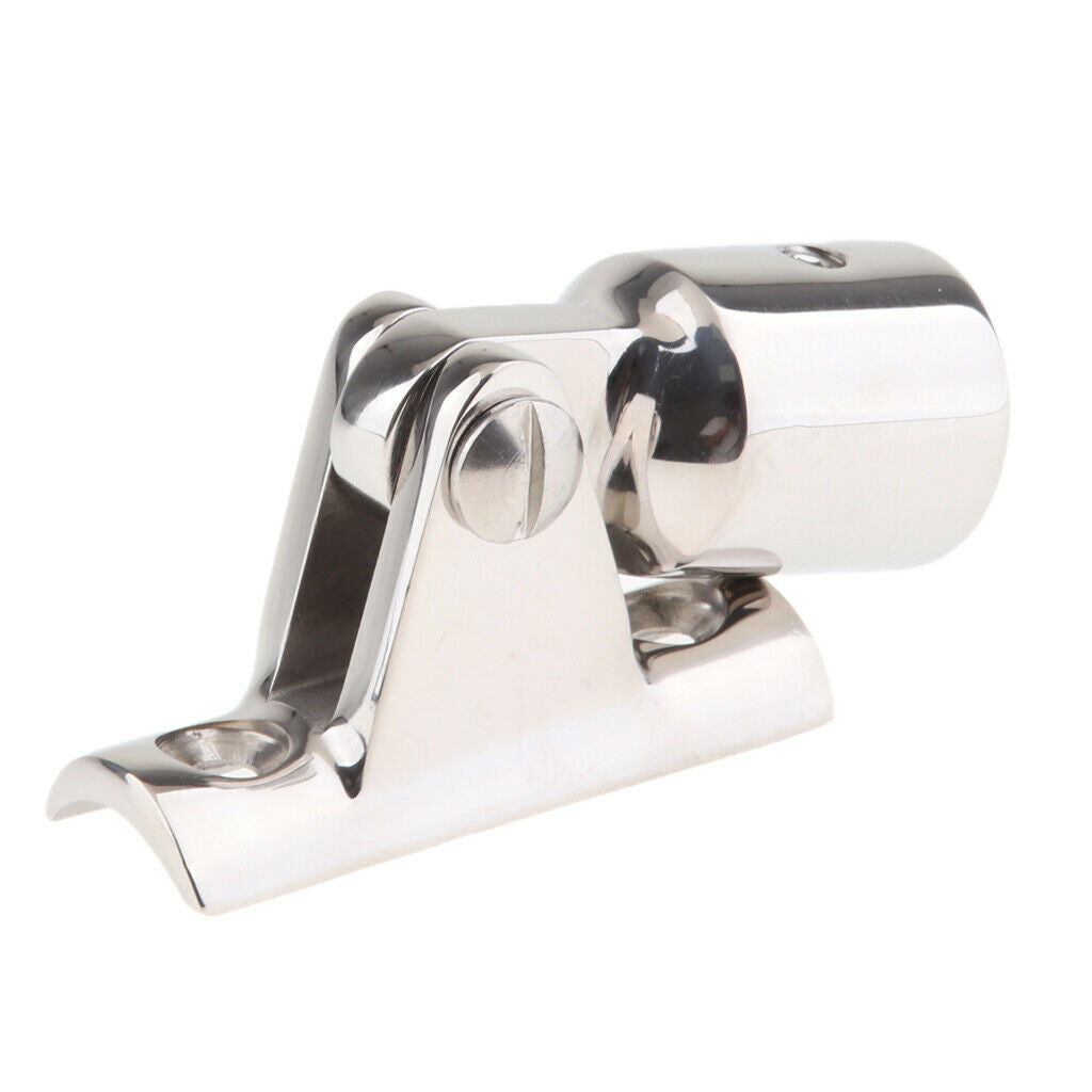 2x Hood Hardware With Stainless Steel Hinge For 3/4 "Boat Headsets
