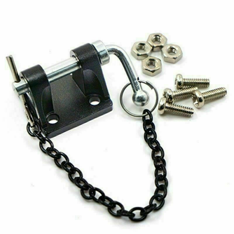 1* New 1:10 RC Car Tow Shackle Trailer Hook For Axial SCX10 TAMIYA TRX-4 Crawler