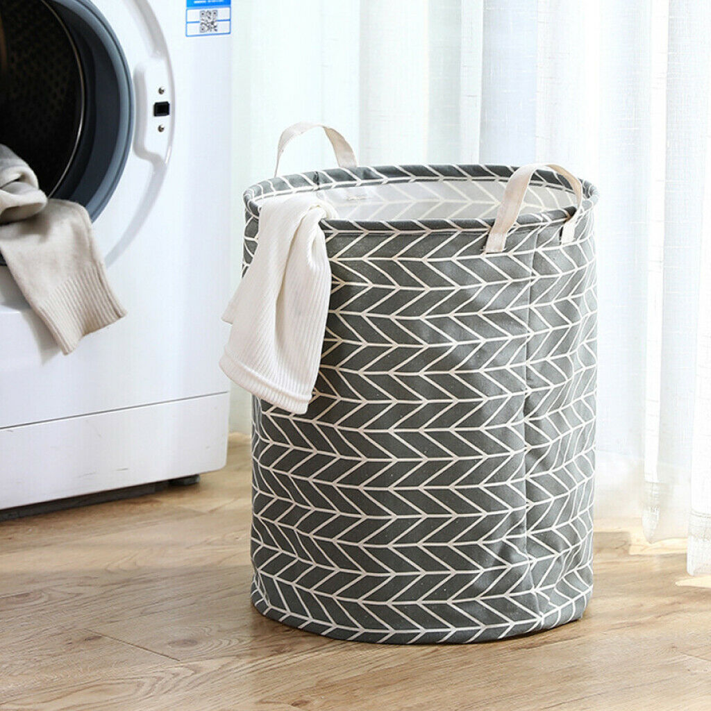 Large Capacity Folding Laundry Hamper Bucket Basket Sundries Toys Organizer