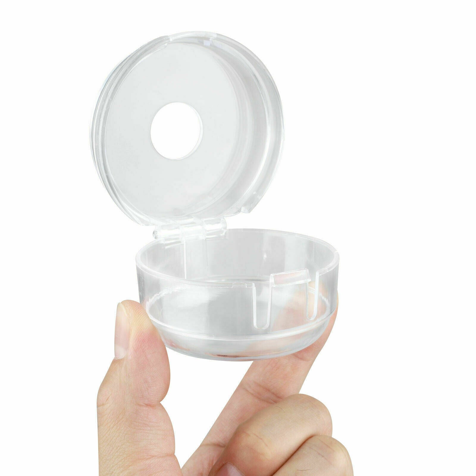 4PcsKitchen Stove Knob Covers Protection Locks Clear Universal for Child Safety