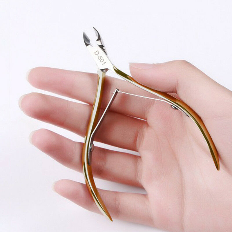 1Pc Stainless Steel Cuticle Nipper Dead Skin Cutter Nail Clipper Man_LOB Rf