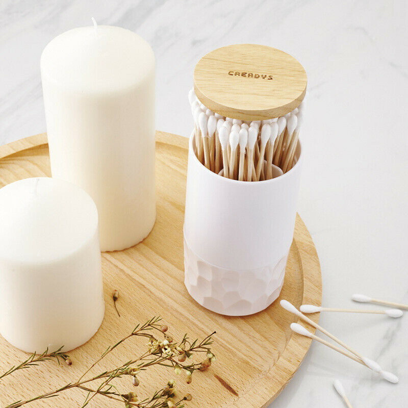 Toothpick box cotton swab holder toothpick press tank cotton swab container