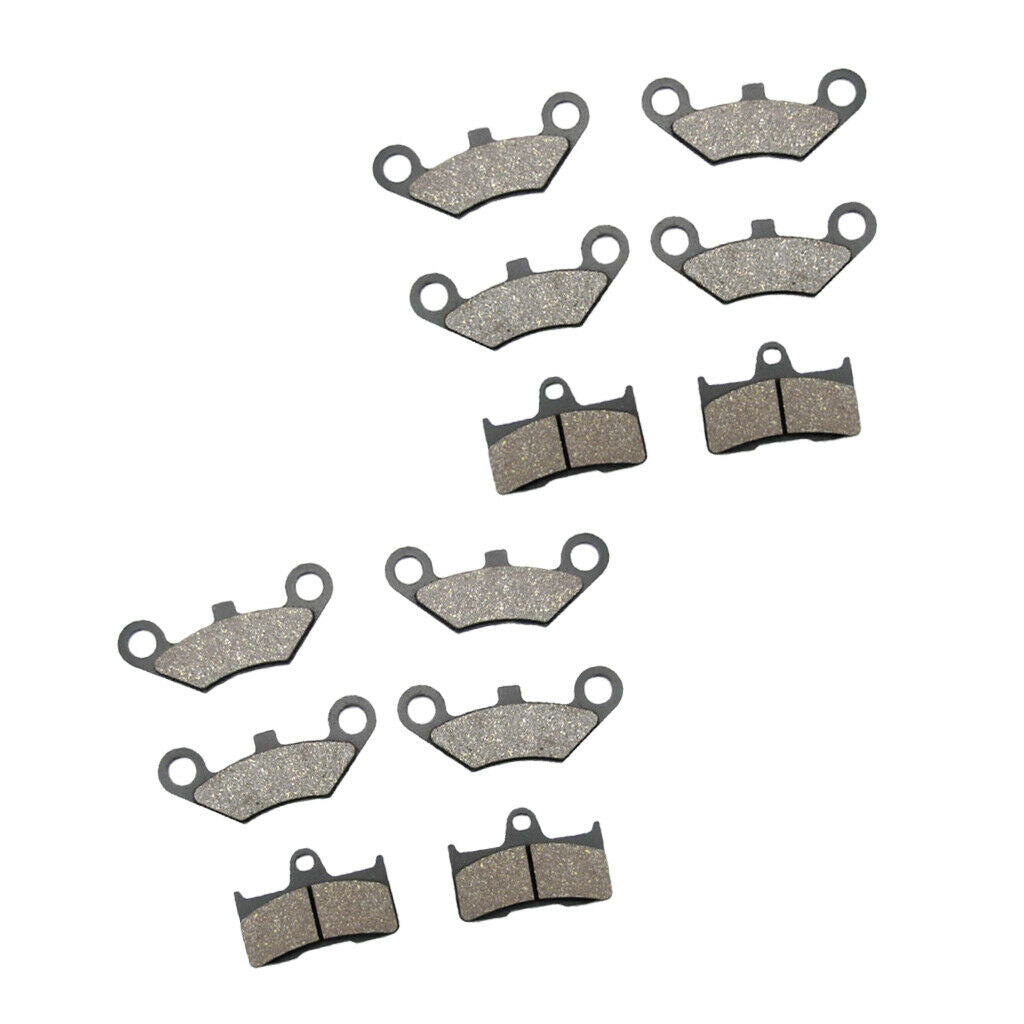 12 Sets of XFront Rear Brake Pads for CFmoto CF500 CF600 X5 X6 X8 U5 UTV