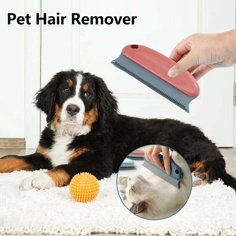 3 Pieces Pet Hair Remover Brush-Cat Dog Hair Cleaning Brush Lint Remover ComM9C4