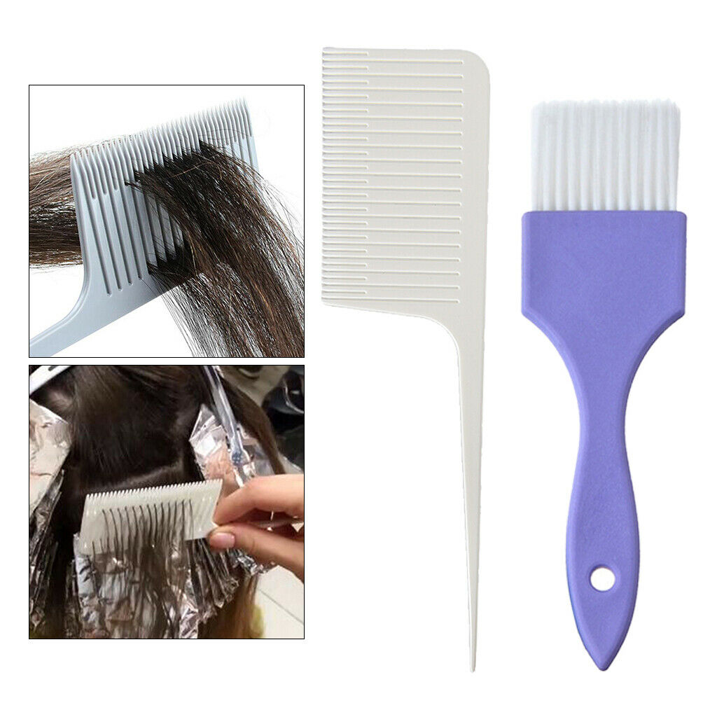 ABS Weave Highlighting Foiling Hair Comb and Brush Highlight Styling Accs