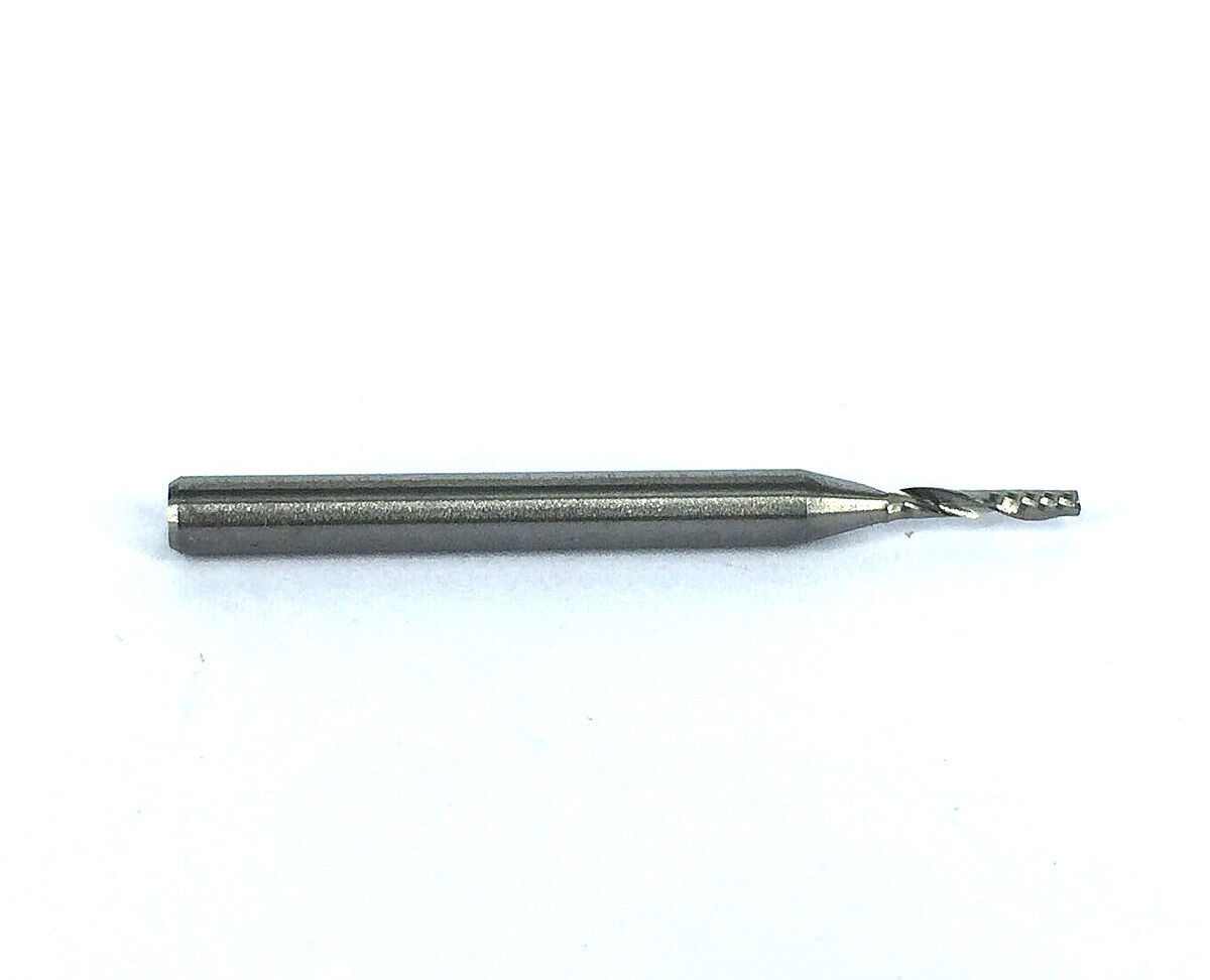 5 pcs 1.5mm Single Flute Carbide Spiral End Mills Router Bit 8mm CEL [M_M_S]