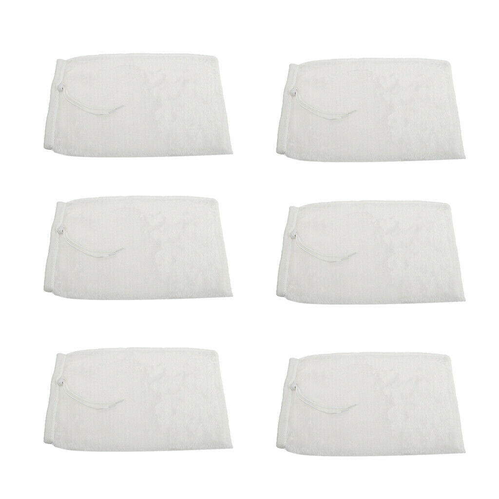 6x New Reusable Aquarium Filters Carpet Sump Fish Tank Microfiber Fiber
