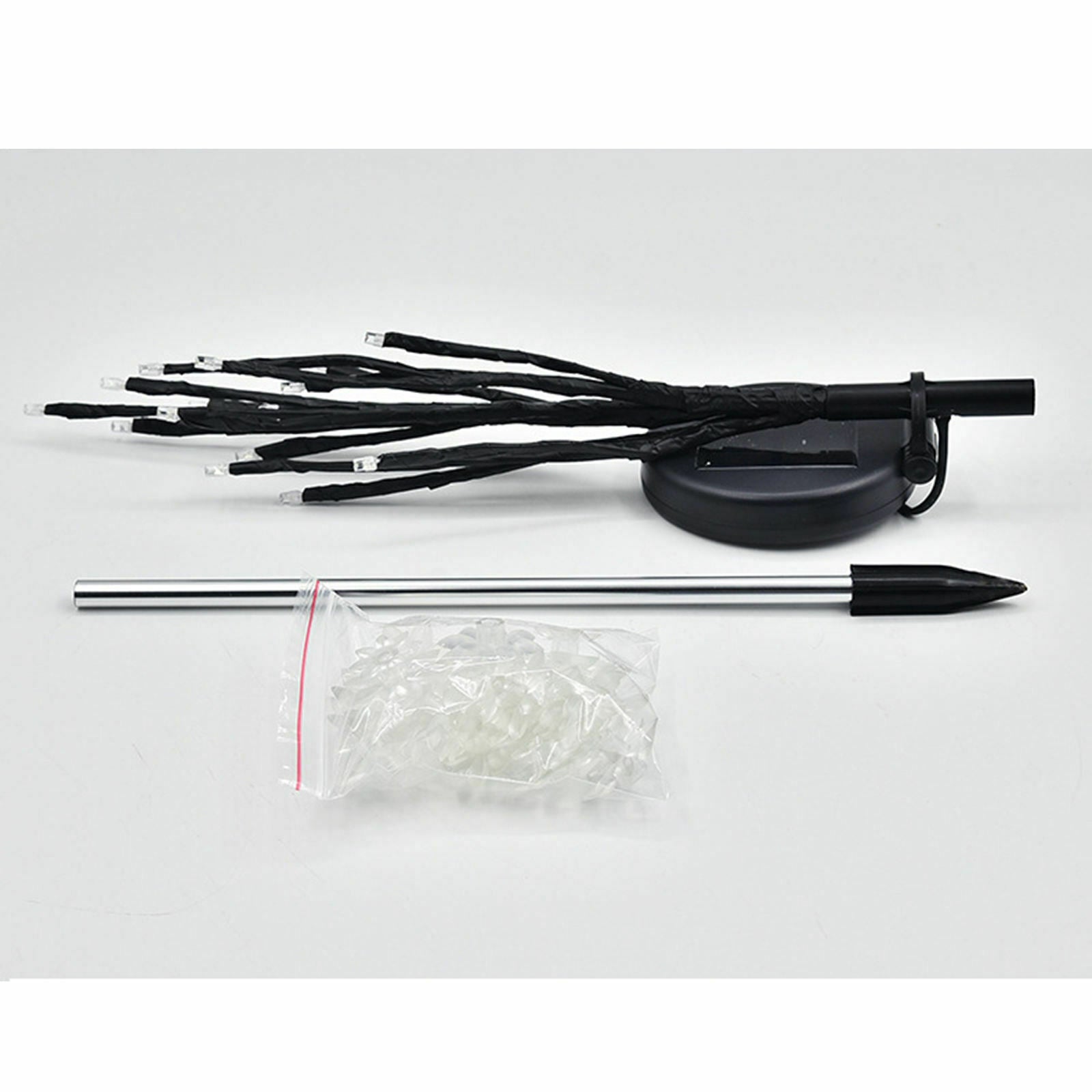 Solar Garden Stake Lights Home LED Pathway Lotus Flower Landscape Yard Deco