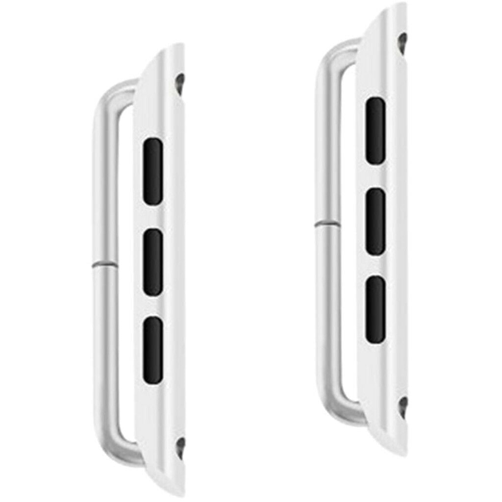 2x Metal  Connector Adapter Fr  4 40mm Strap Connection