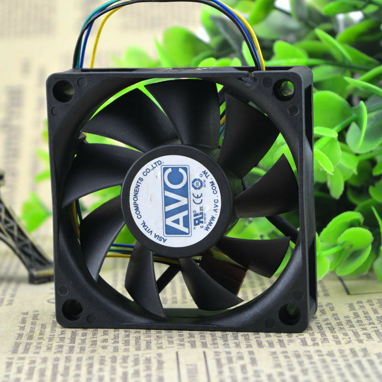 for AVC DA07020T12U fan 70*70*20mm 12V 0.7A 7cm 4pin