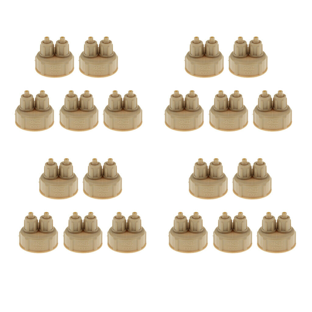 20 Pcs Fish Tank Aquarium CO2 Generator Reactor Bottle  for