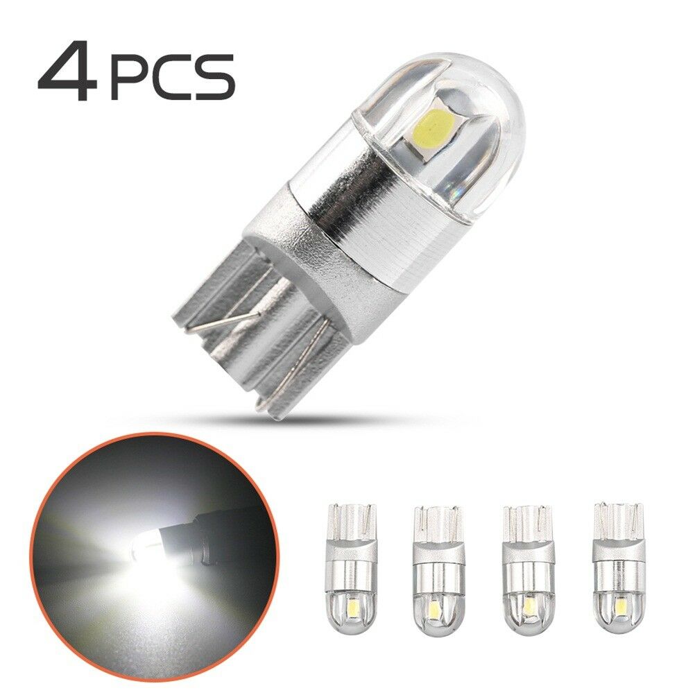 4Pcs 12V DC White T10 OSRAM 3030 2SMD W5W 192 168 Led Interior Light Bulb.l8