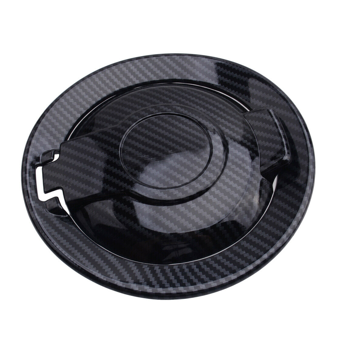 Car Carbon Fiber Style Fuel Cap Oil Fuel Tank Cover Fit for Dodge Challenger