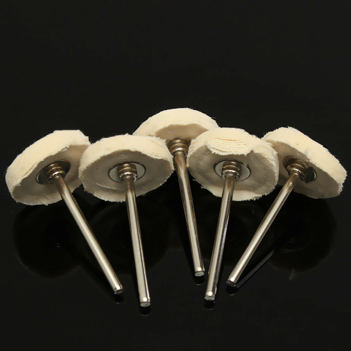 10 Polishing Buffing Wool Cotton Wheel Dremel Rotary Tool Accessory